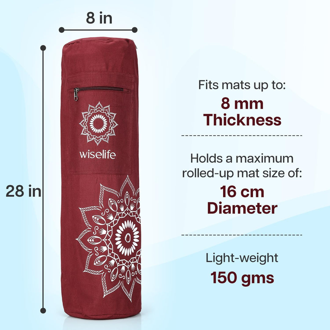 Wiselife Reisetasche und Yogamatte Tasche für Yogamatten, Tasche für Yogamatten