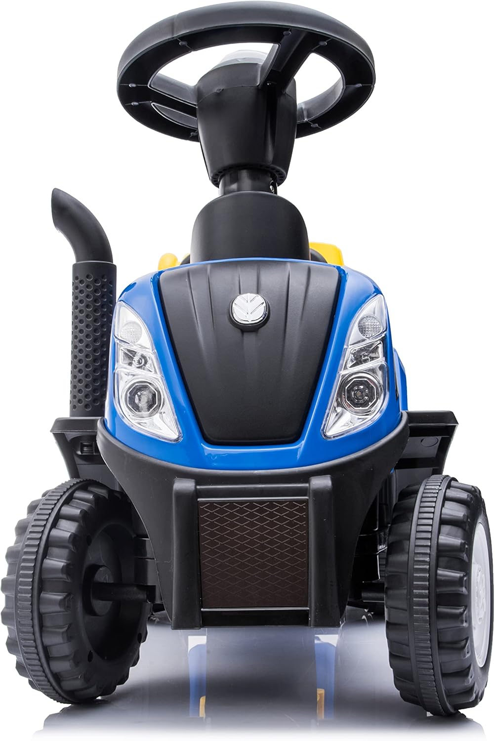 Kinder Rutschauto Rutschfahrzeug New Holland Traktor mit Anhänger Rutscherfahrzeug Kinderauto Kinder