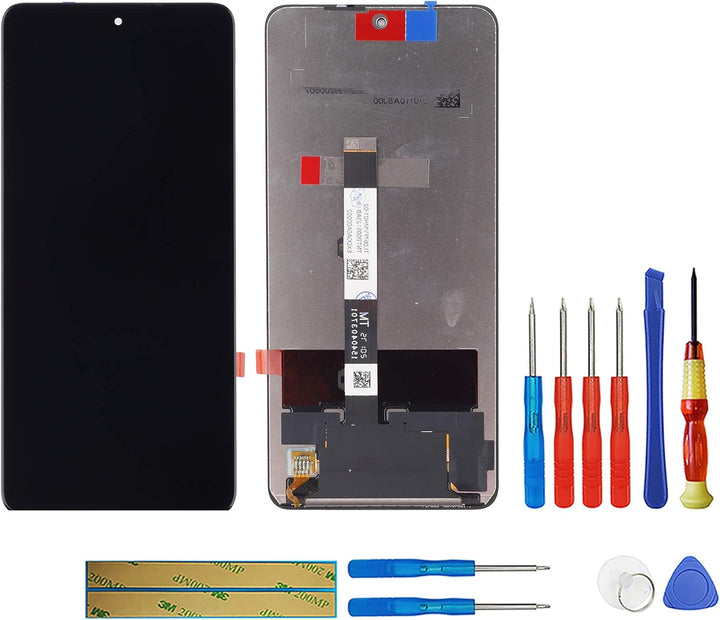swark LCD Display Kompatibel mit Xiaomi Poco X3 / Mi 10T Lite (Schwarz ohne Rahmen) LCD Display Touc
