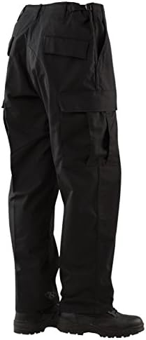 Tru-Spec Herren BDU Hose S Lang Schwarz, S Lang Schwarz