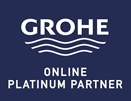 Grohe Eurocube E, Badarmatur - Elektronische Waschtischarmatur, 230 V, ohne Ablaufgarnitur, Wandmont