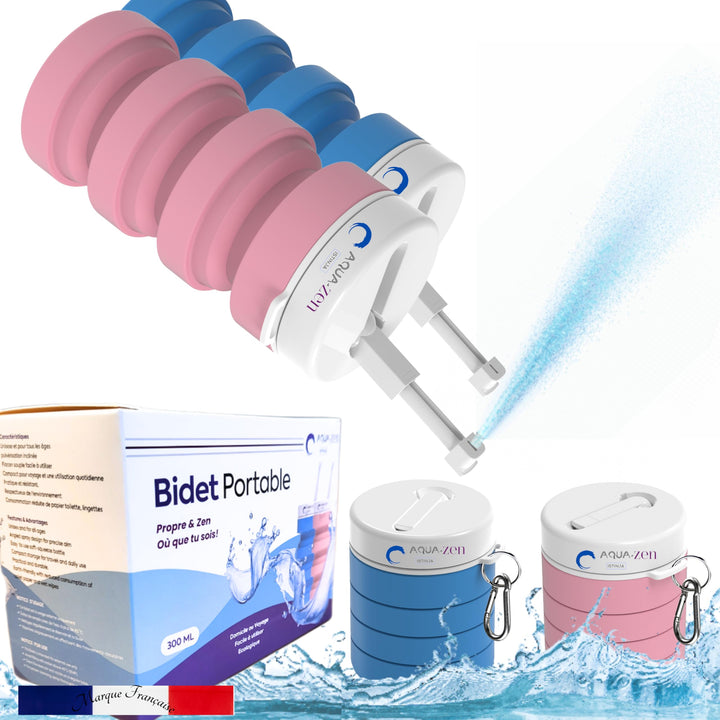 Istinja Bidet, tragbar, Doppelpack, Hygiene für Intimtoilette, praktisch nach der Geburt, Mutterscha