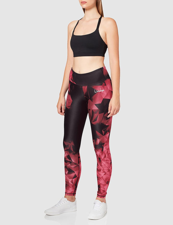 Winshape Damen Functional Power Shape Tights AEL102 mit Anti-Rutsch-Effekt, saphir, Winshape Slim St