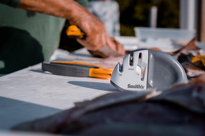 SMITH'S SINCE 1961 51003 Messerschärfer, Kunststoff, Weiss Weiss Diamond Max, Weiss Diamond Max