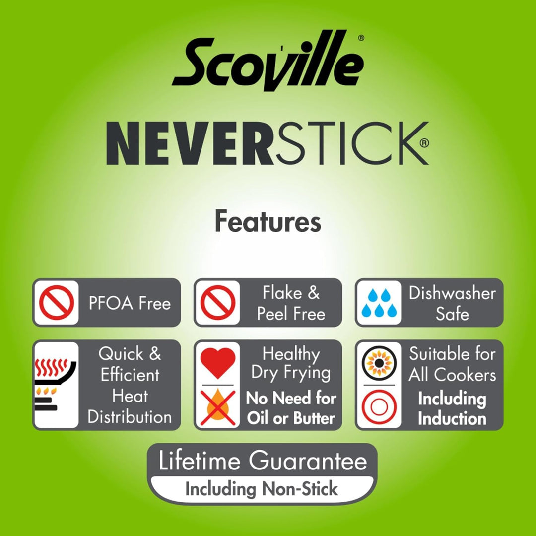 Scoville Wok, antihaftbeschichtet, 28 cm