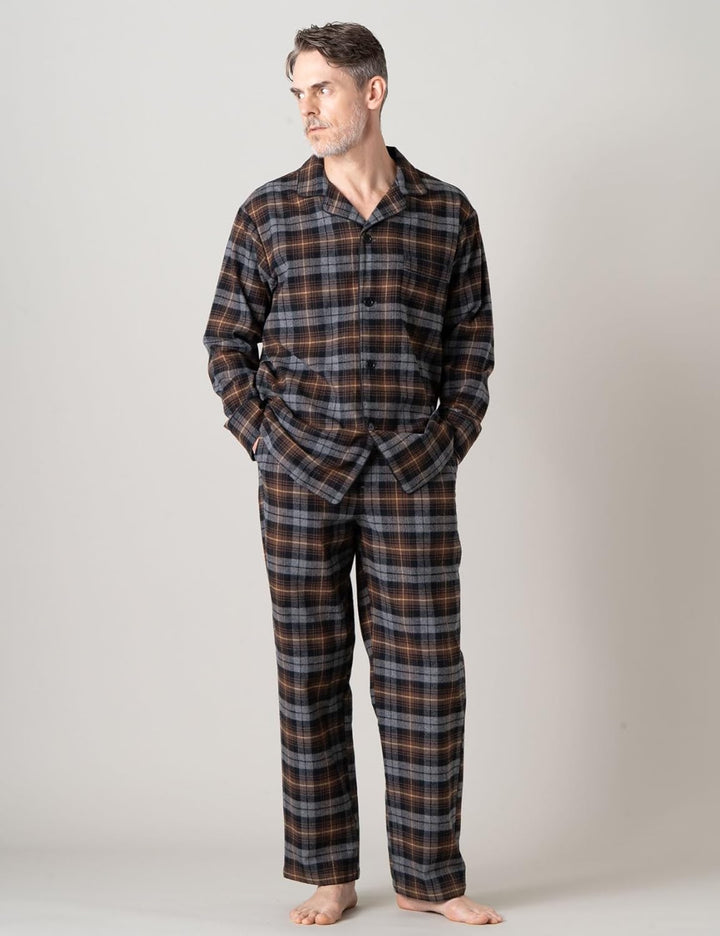 LAPASA Herren Pyjama-Set Schlafanzugset (Extra Warm Flecce Set M129, Wärmer Flanell Set M95, Warm Fl