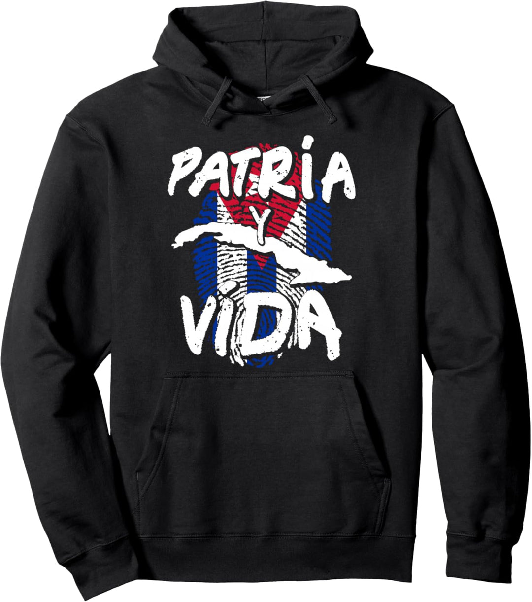 Patria Y Vida Cuba Cuban Freedom Movement Se Acabo Pullover Hoodie