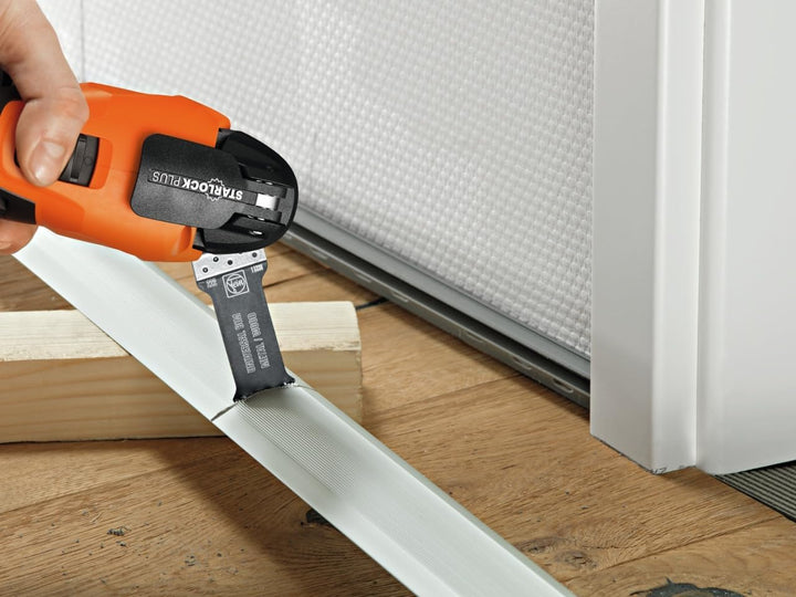 Fein 63502223220 E-Cut Universal-Sägeblatt Bi-Metall-Verzahnung für Holz, Blech, Metall, Silber, 55