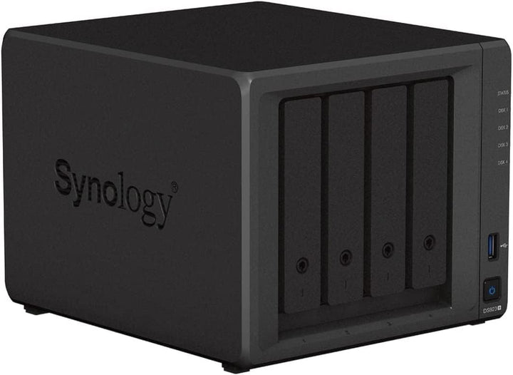 Synology DS923+ 16TB 4 Bay Desktop NAS Lösung, installiert mit 4 x 4 TB Western Digital Red Plus Lau