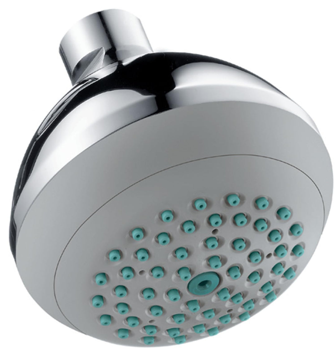 hansgrohe wassersparender Duschkopf Crometta 85, Kopfbrause wassersparend 6l/min, Chrom 1 Strahlart
