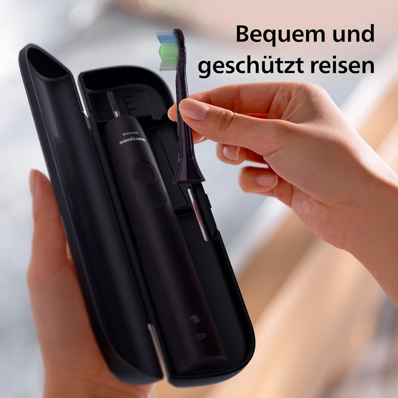 Philips Sonicare 4100 – elektrische Philips Sonicare Zahnbürste für Erwachsene mit 1 x Philips W2 Op