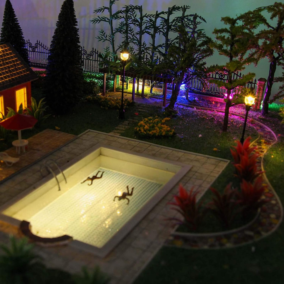 Evemodel 240Stk. Vorgelötet Micro Wasserdicht SMD Led Gemischte Farbe Bauform 0603 20cm