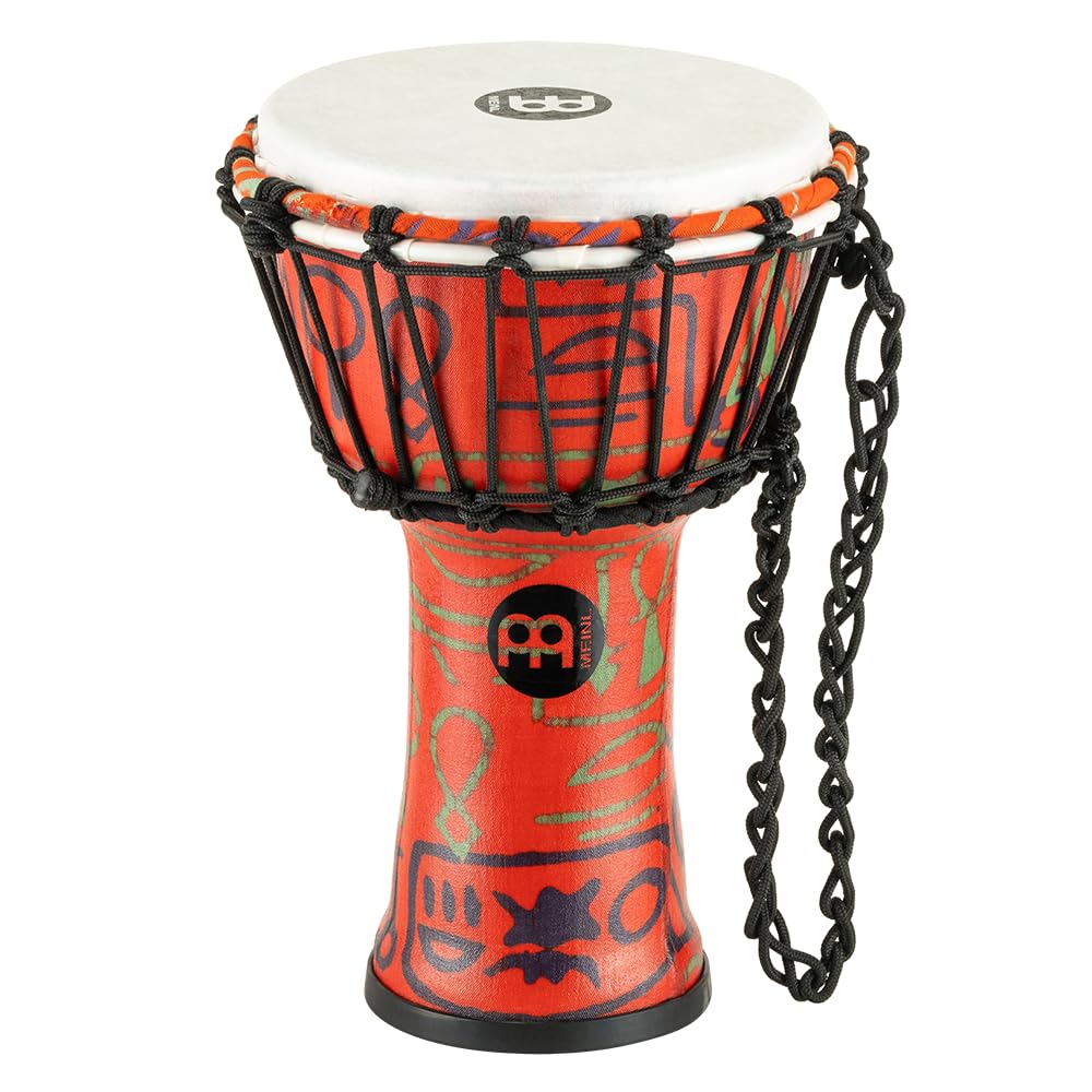 Meinl Percussion 18cm Jr. Djembe Trommel - Klein - Musikinstrument für Kinder und Erwachsene - Einfa