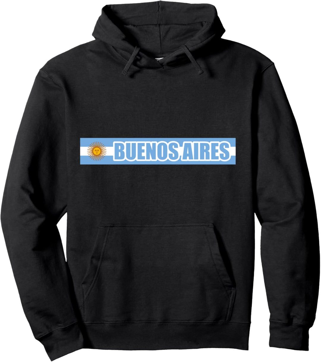 Buenos Aires Argentinien Flagge Pullover Hoodie