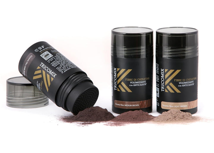 Tricomix Fibre Blond 12gr - Volumisierende Keratinfasern Mit Anti-Haarausfall-Effekt 12 grammi Biond