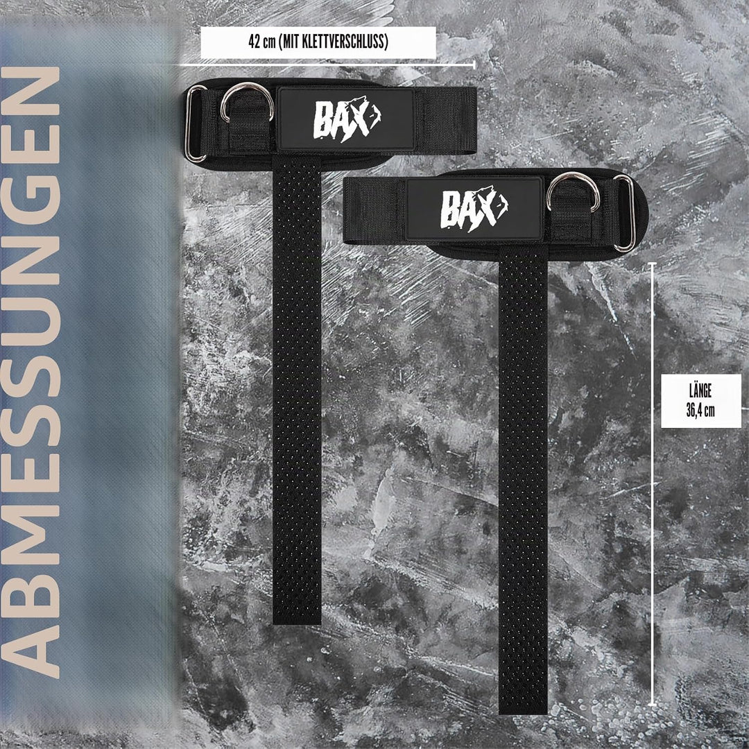 Ekkovision Gewichthebergurte mit D-Ring und Manschette, Handgelenkstütze, strapazierfähig, dick, beq
