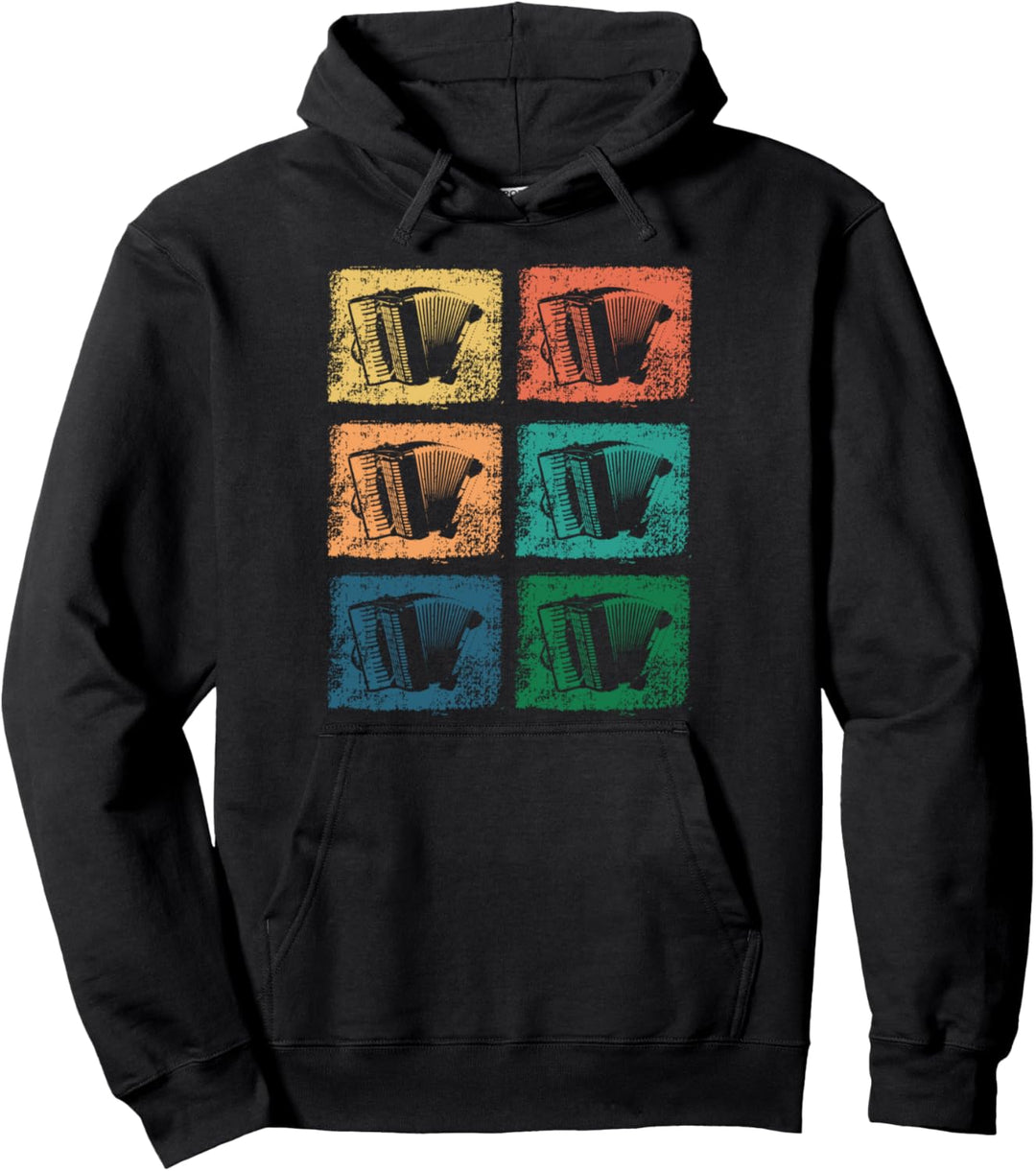 Oberer Krainer Akkordeon-Zubehör Akkordeon-Instrument Pullover Hoodie