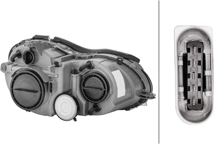 HELLA 1DB 007 988-191 Halogen-Hauptscheinwerfer - links - für u.a. Mercedes-Benz Clk (C209), Links