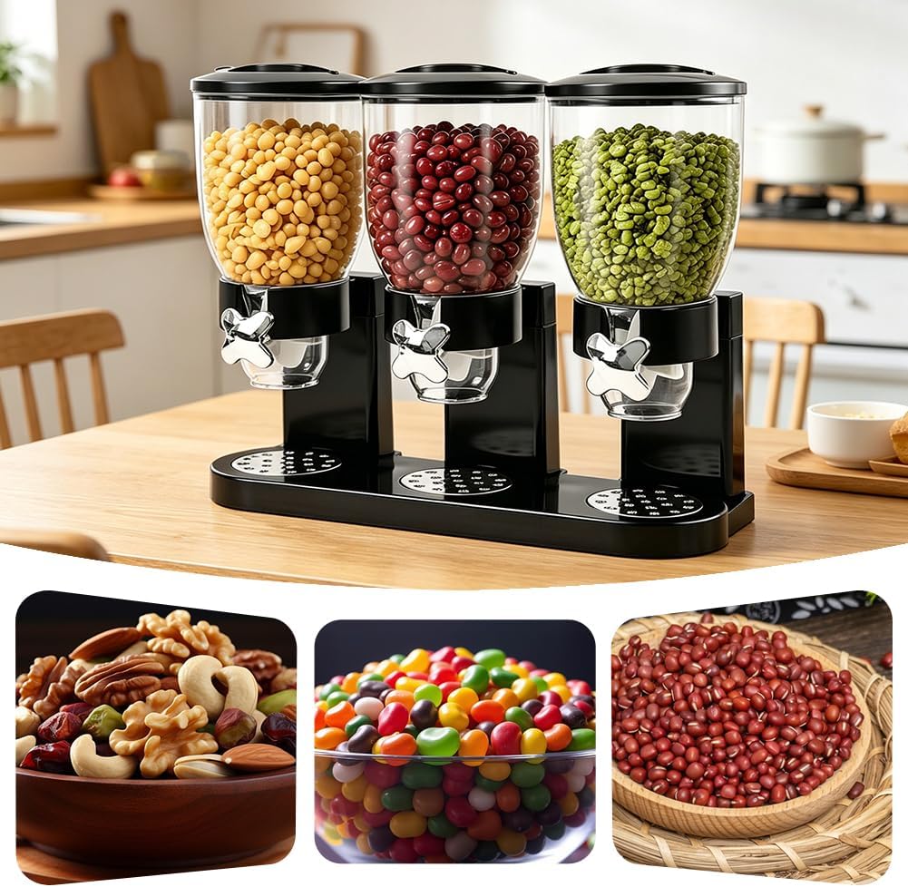 Cereal Dispenser, Luftdichter MüSlispender FüR Die Organisation Cornflakes Spender Des KüChenvorrats