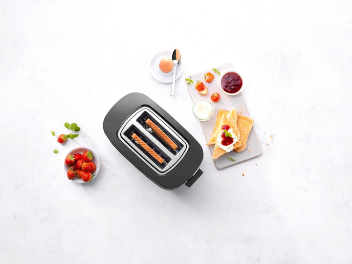 ZWILLING ENFINIGY Toaster mit 3 Automatikprogrammen, 7 Bräunungsgraden und Abschaltfunktion, 2 Schli