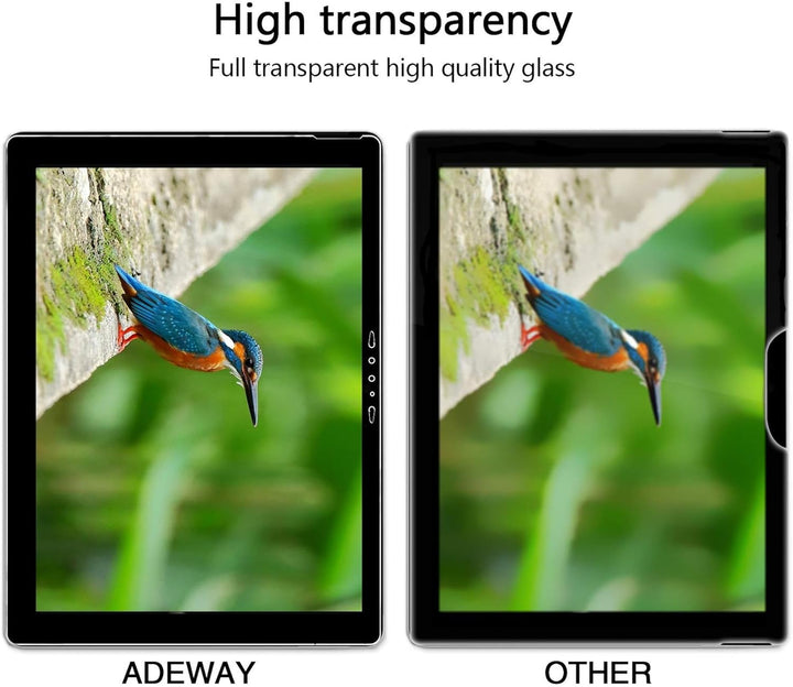 MEGOO [2 Stücke] Surface Book 3 Displayschutzfolie, präzise ausgeschnittenes gehärtetes Glas, einfac