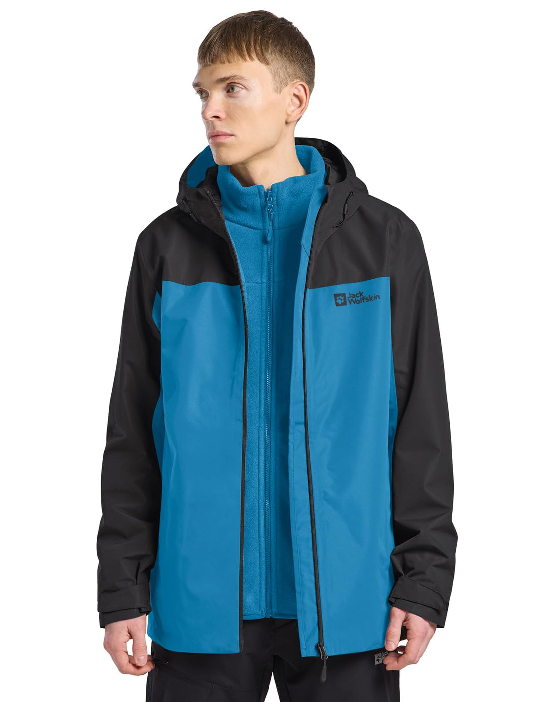 Jack Wolfskin Herren Taubenberg 3in1 Jkt M Jacket (1er Pack) S aurora blue, S aurora blue