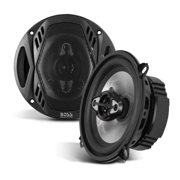 Boss NX524 4-Wege-Lautsprecher 300 W – Autolautsprecher (4-Wege, 300 W, 4 Ohm, 90 dB, 85 – 20.000 Hz
