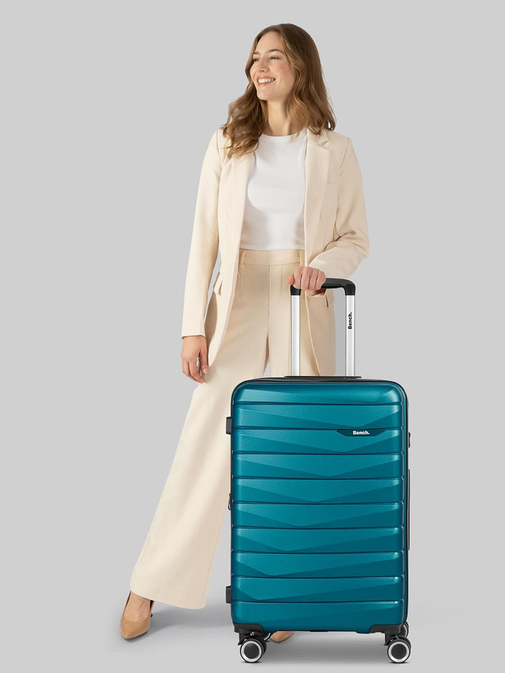 Bench mittelgrosser Hartgepäck Check-in Koffer | Trolley 43 x 29 x 66 cm aus hochwertigem, robustem