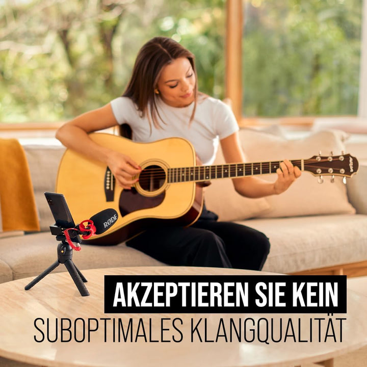 RØDE VideoMicro II – Ultra-kompaktes Richtrohrmikrofon für Kamera oder Mobilgerät, mit XLR Single, S