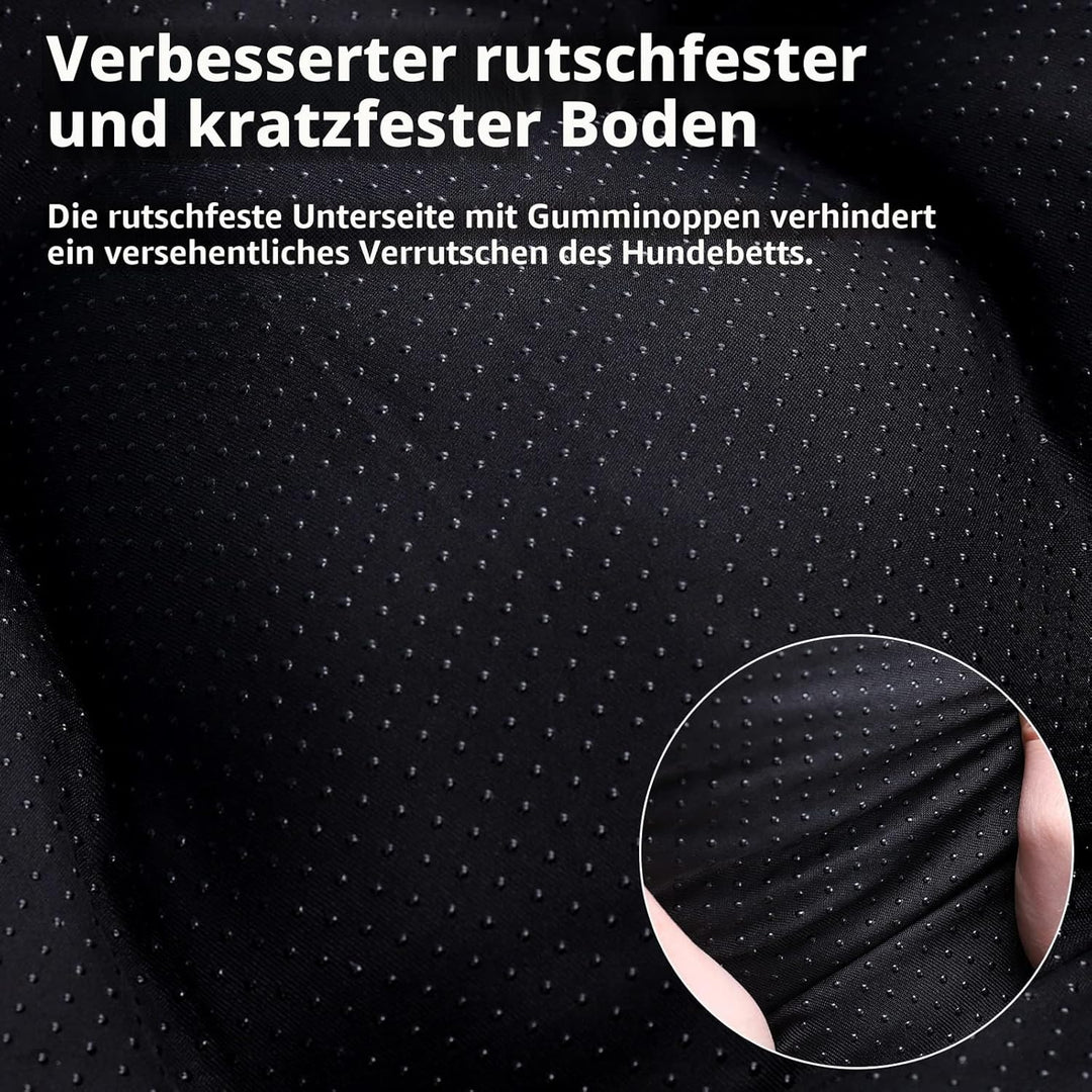 KSIIA Hundebett mittelgrosse Hunde Waschbar, Hundekissen flauschig, M Hundematte für kleine mittelgr