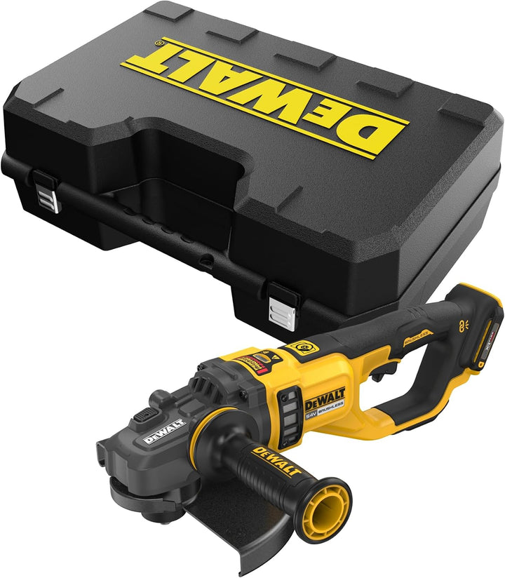 DeWALT Akku-Winkelschleifer DCG460NK-XJ 54V 230mm Trennschleifer Schleifmaschine mit Paddle-Schalter