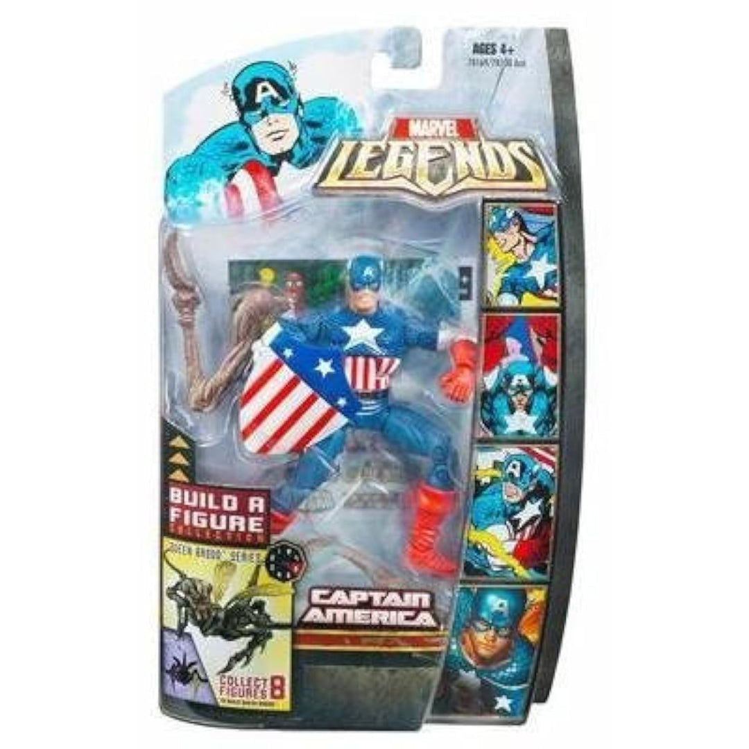 Marvel Legends Marvel Heroes Series 3 (Hasbro): 'Brood Queen Series' Captain America Action Figure
