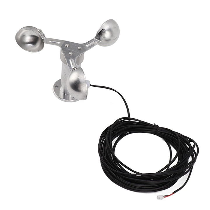 3-Tassen-Anemometer-Windgeschwindigkeitssensor aus Aluminiumlegierung 0-3,8 V, Ideal Für Kraftwerke