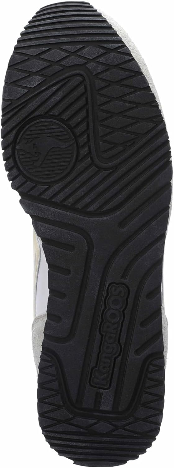 KangaROOS Unisex Aussie Mono Sneaker 42 EU Cream White, 42 EU Cream White