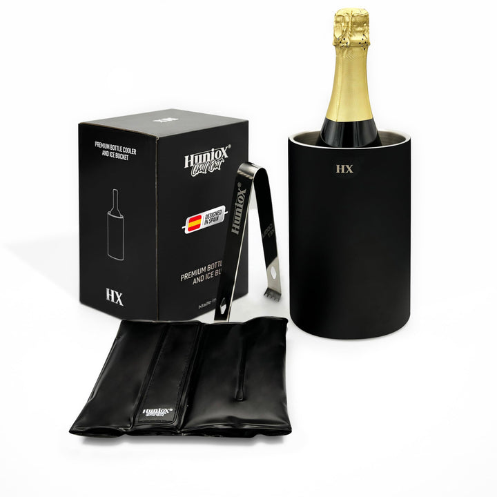 Chill Out Weinkühler - Flaschenkühler - Champagner Kühler - Eiskübel - Eisbehälter für Eiswürfel - W