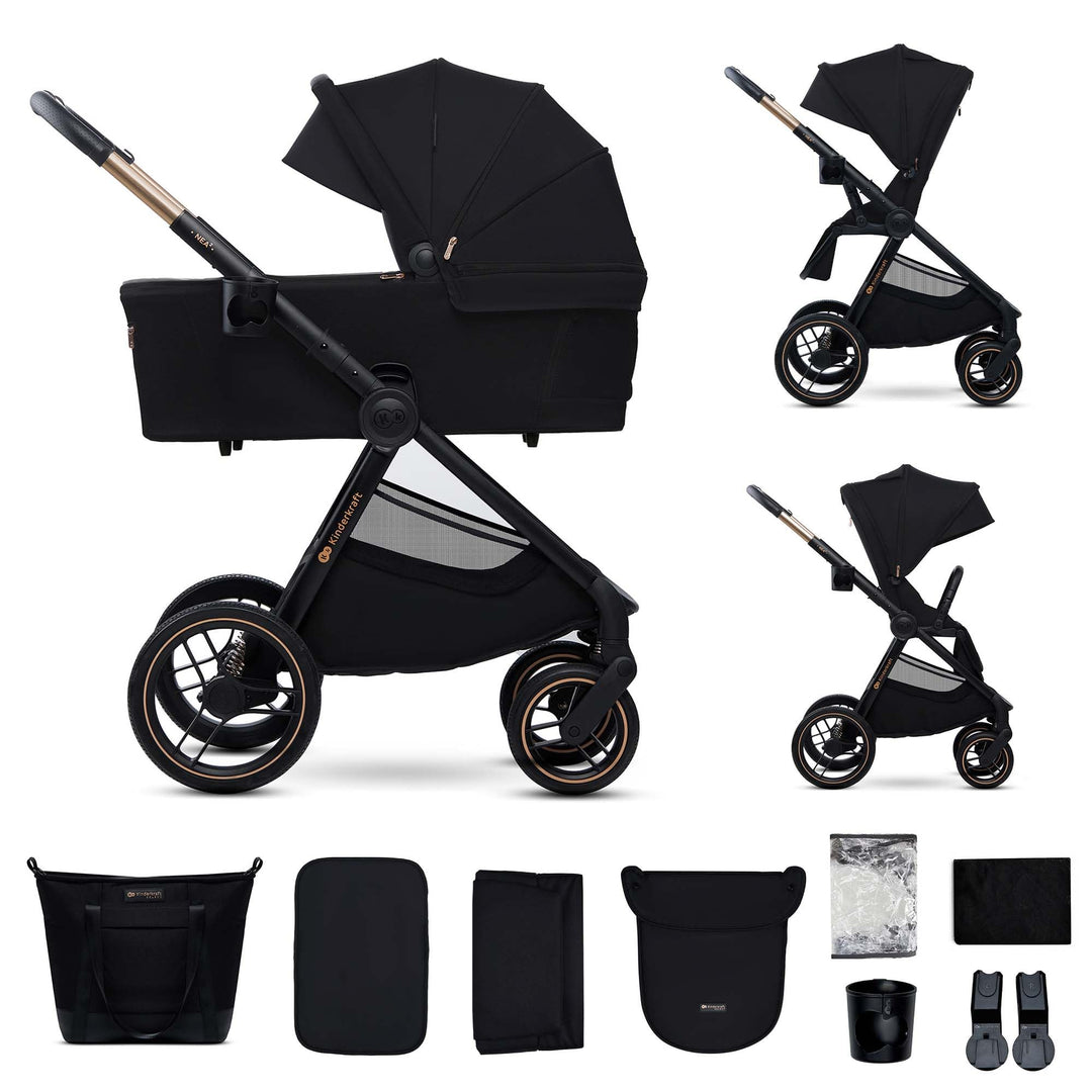 Kinderkraft NEA 2 Kinderkraft buggy von Geburt bis 22 kg, Zusammenklappen mit einer Hand, Liegeposit