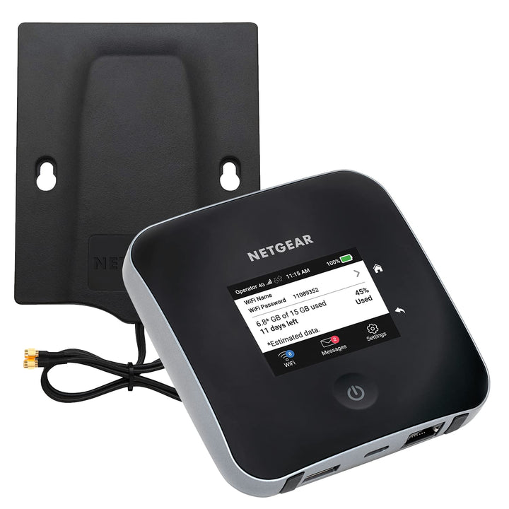 NETGEAR MR2100 Mobiler WLAN Router mit SIM Karte | 4G LTE Router mobil | bis 2 GBit/s Download-Speed
