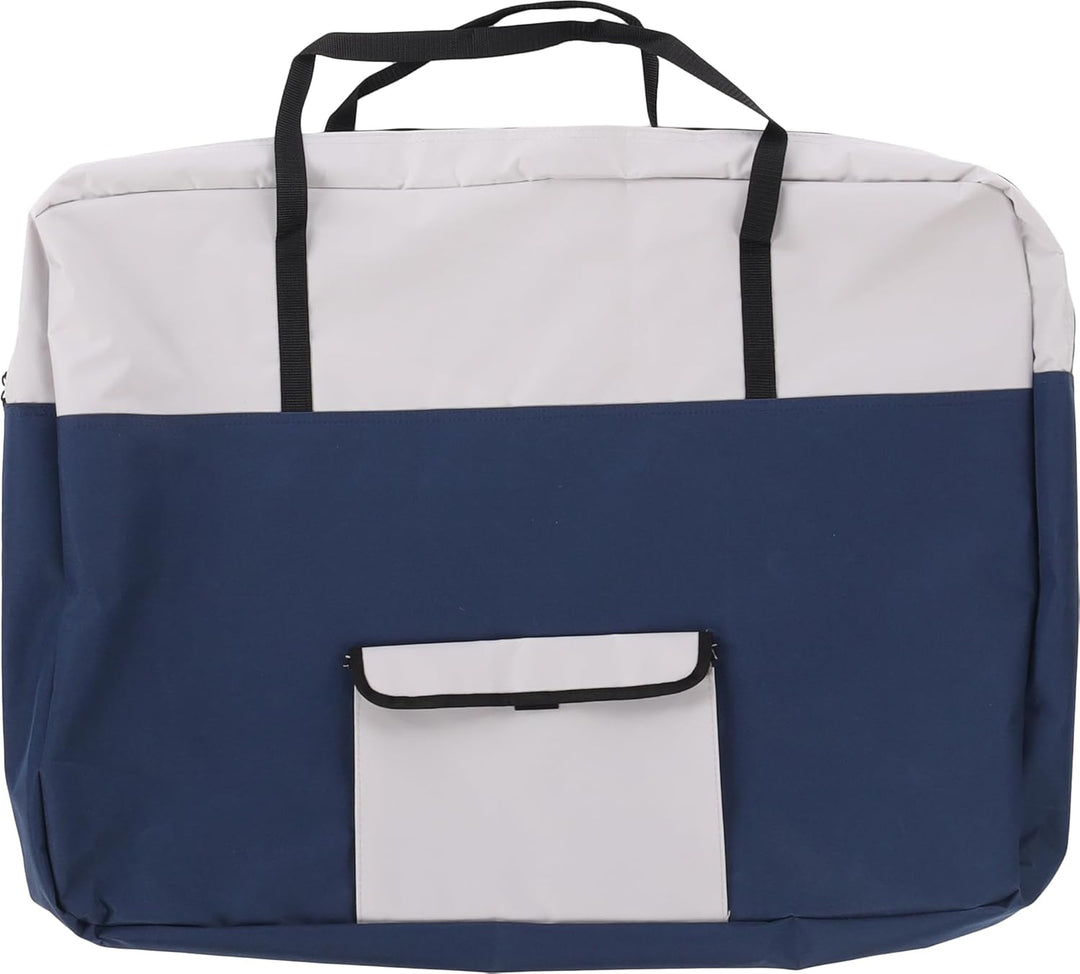 Flamingo Transportkäfig Geronimo blau 58,5x81,5x58,5cm - Verstärkter und Faltbarer Rahmen - Herausne