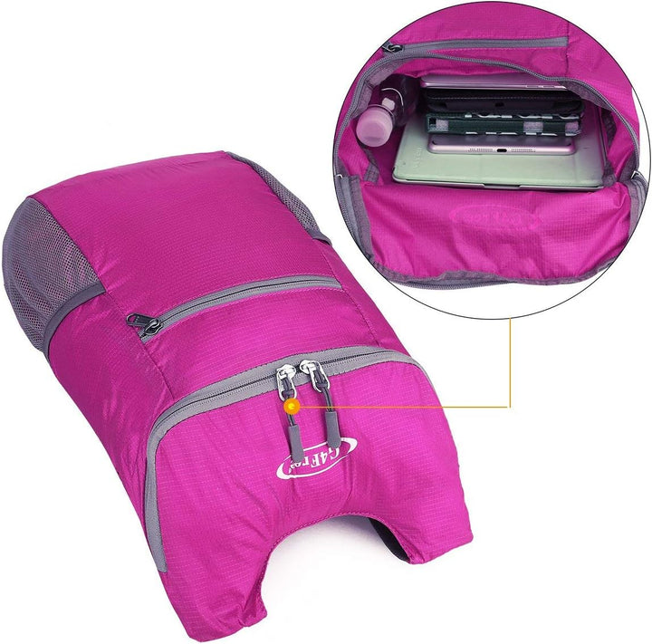 G4Free Ultraleichter 11 l kleiner faltbarer Rucksack für Reisen, Wandern, Radfahren, Wandern oder Me