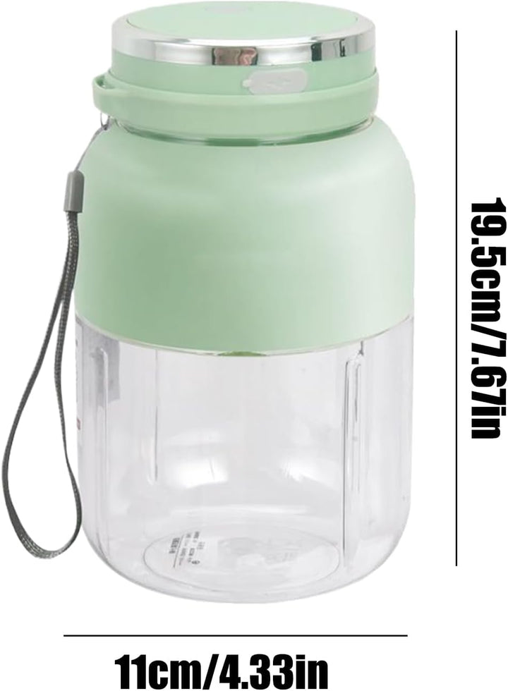 Tragbarer Mixer | Küchenmixer Für Fruchtmixgetränke | Kabellos 1300ml Saftmixer Becher Zum Zerkleine