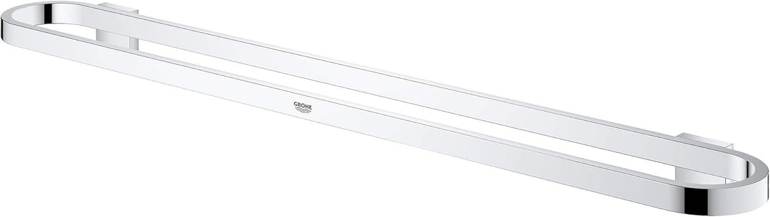 Grohe 41056000 Selection | Accessoires-Doppelter Bademantelhaken | supersteel | 41049DC0 Chrom Badet