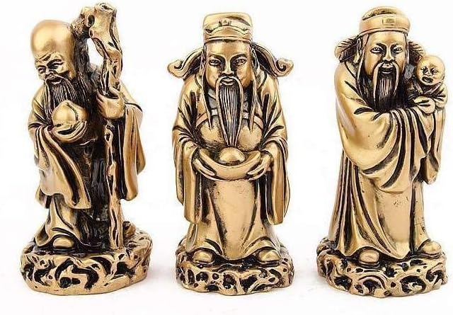 Lachineuse Fuxing Luxing Shouxing Goldfarben, Goldfarben