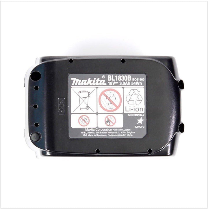 Makita BL1830 18.0 V 3.0 Ah Lithium-Ionen-Batterie (638409–2) – Originalprodukt
