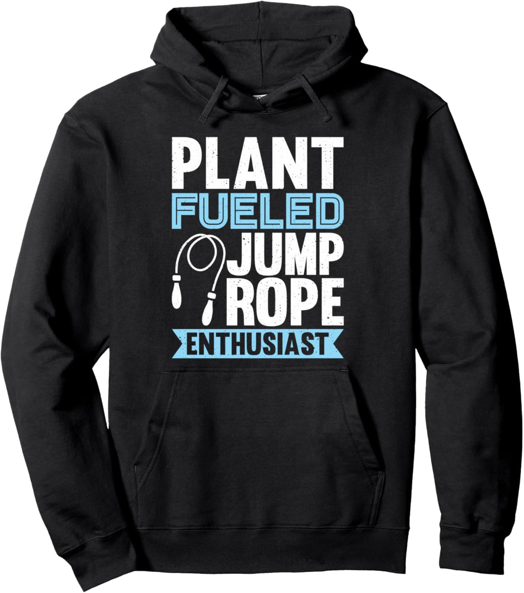 Veganer Seilspringer Seilspringen Pullover Hoodie