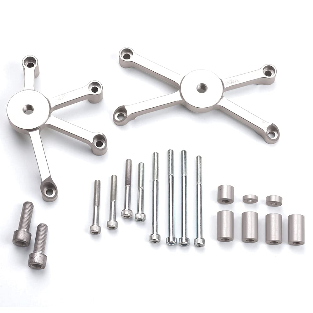 Kit MONTAGGIO tamponi paratelaio mit Adapterplatte LSL
