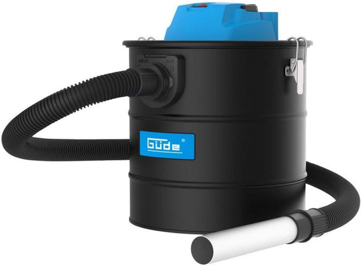 Güde 17010 GA 18-1200.1 Aschesauger, 18 Liter Behältervolumen, schwarz