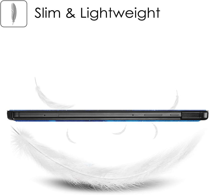 Fintie Hülle für Samsung Galaxy Tab S6 Lite - Ultra Schlank Kunstleder Schutzhülle mit Stifthalter,
