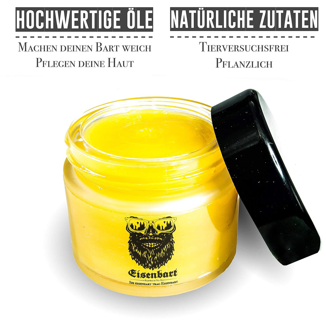 Eisenbart Bartbalm No.II 60 ml Premium Bartpflege Citrus + Vanille