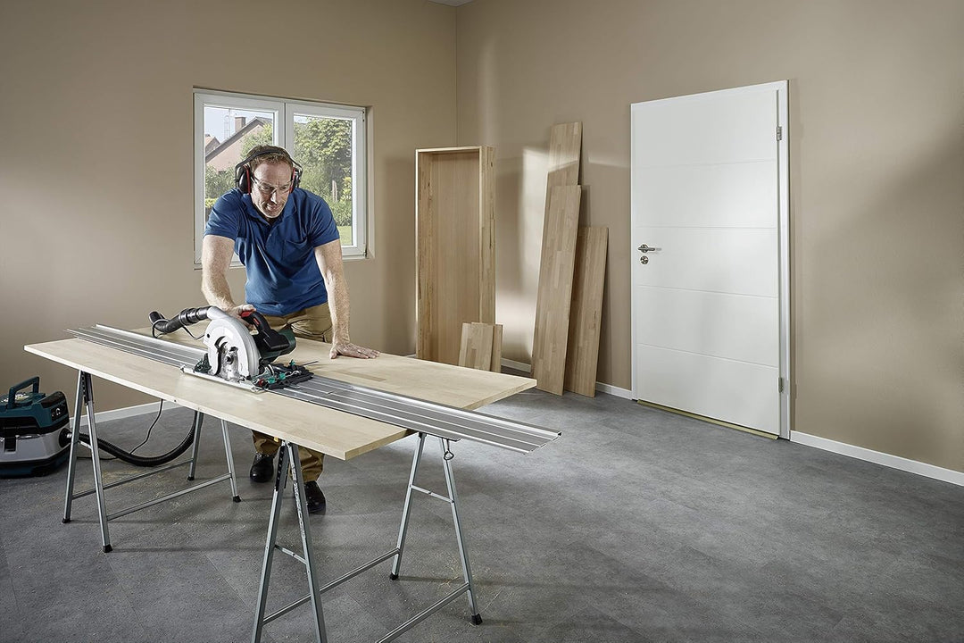 wolfcraft 6914000, Verlängerungs-Set für FKS 145 Silber