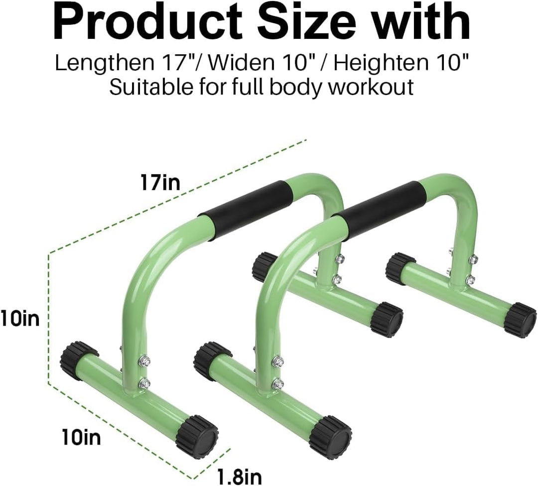 AmazeFan Parallettes, Handstand Barrenm, Grosser Push Up Bar & & Dip Barren, Rutschfeste Liegestützg